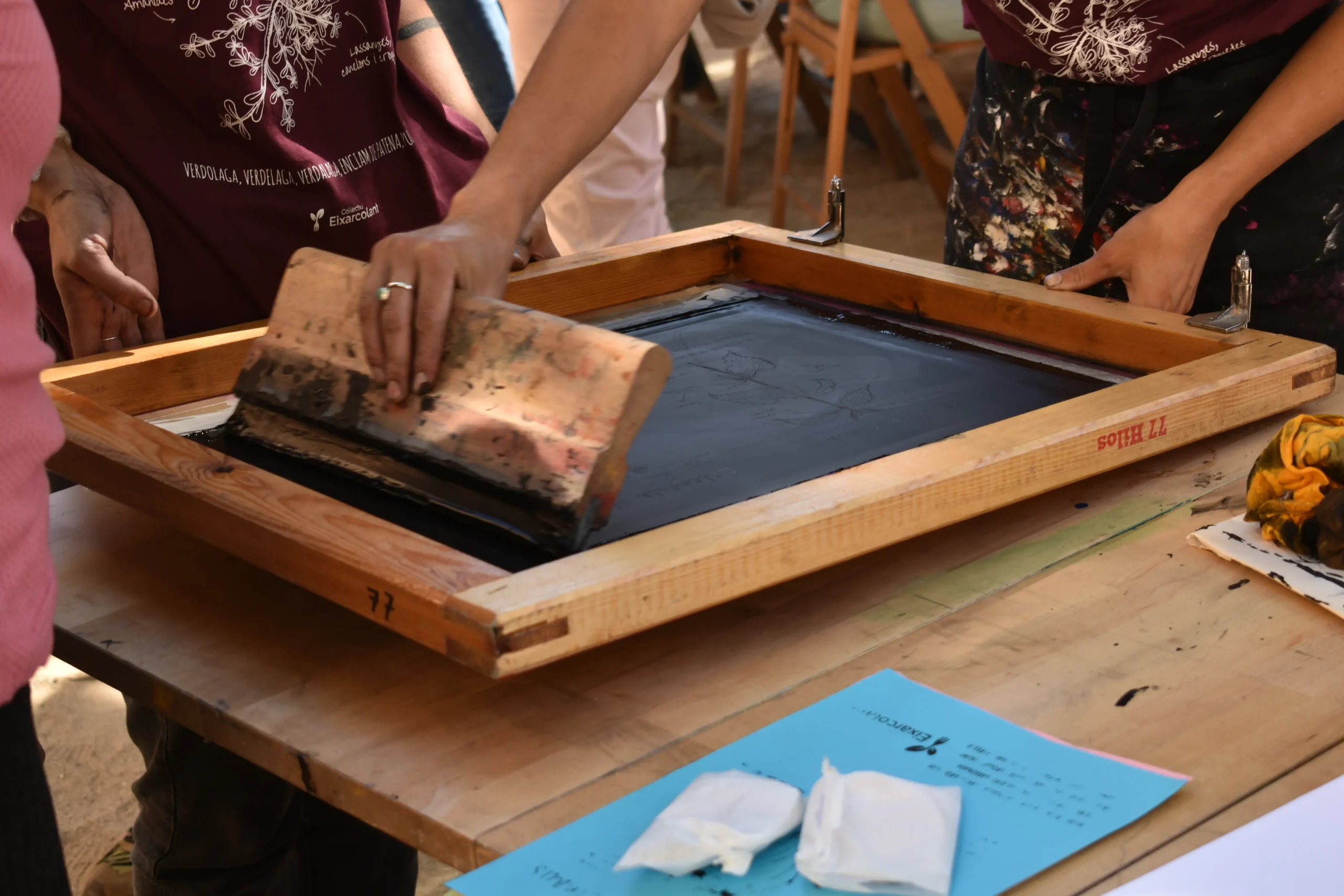 Serigrafiar como una fiera