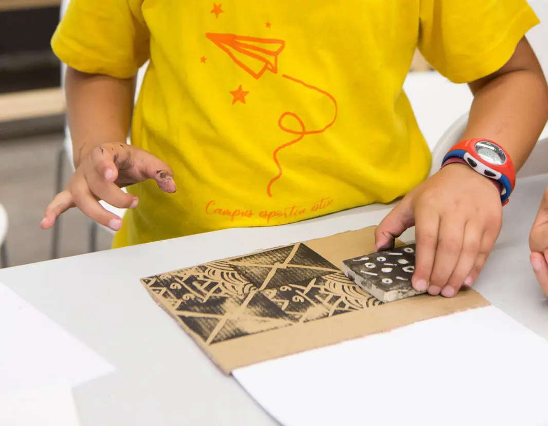 Estampa com una fiera